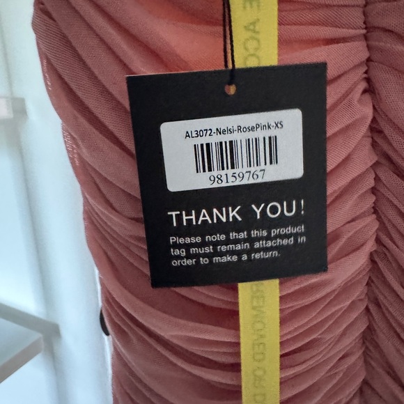 NWT Aliava Nelsi strapless midi dress - Picture 4 of 8